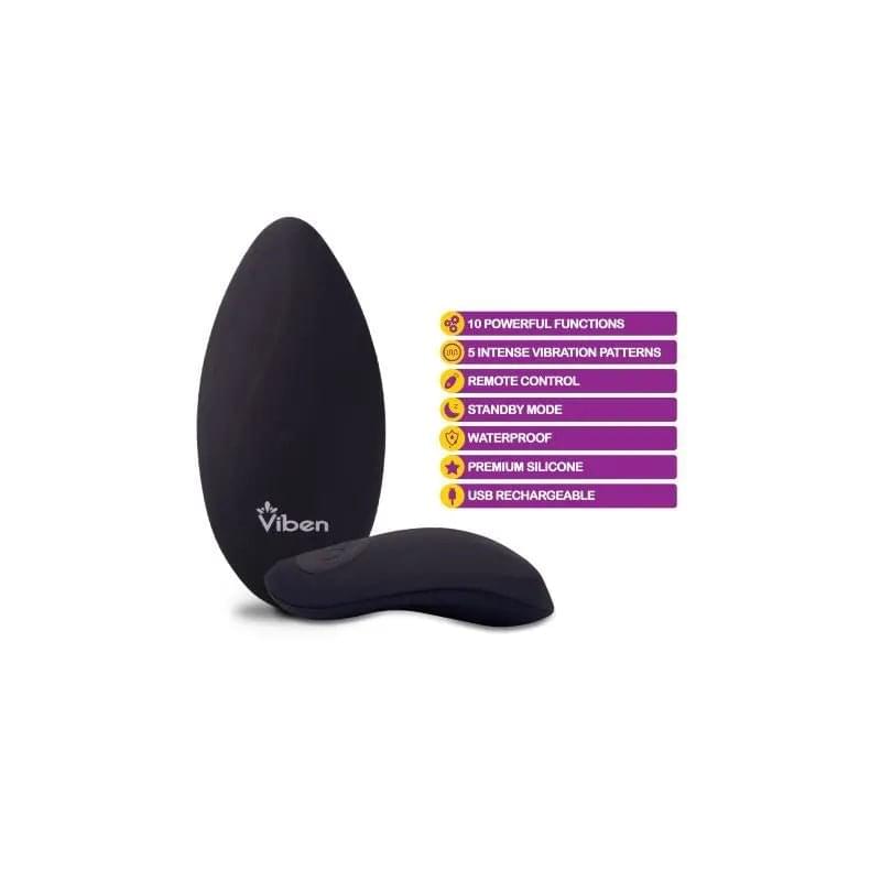 Viben Racy Multi Function Panty Vibe w Remote Viben Discreet Intimate Essentials.
