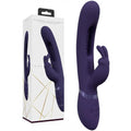 VIVE Mika -  -  23.2 cm USB Rechargeable Rabbit Vibrator with Flapping Shaft Shots Toys Discreet Intimate Essentials.