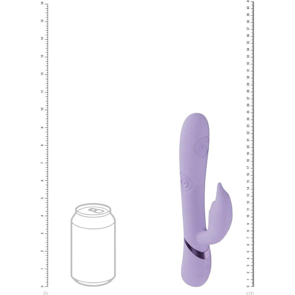 VIVE Pallina -  -  25 cm USB Rechargeable Tapping Rabbit Vibrator Shots Toys Discreet Intimate Essentials.
