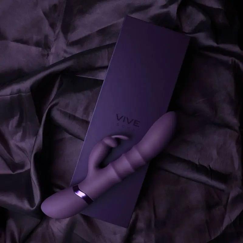 VIVE Sora -  -  24.2 cm USB Rechargeable Rabbit Vibrator Shots Toys Discreet Intimate Essentials.