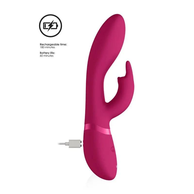 Vive Zosia -  21.3 cm USB Rechargeable Rabbit Vibrator Shots Toys Discreet Intimate Essentials.