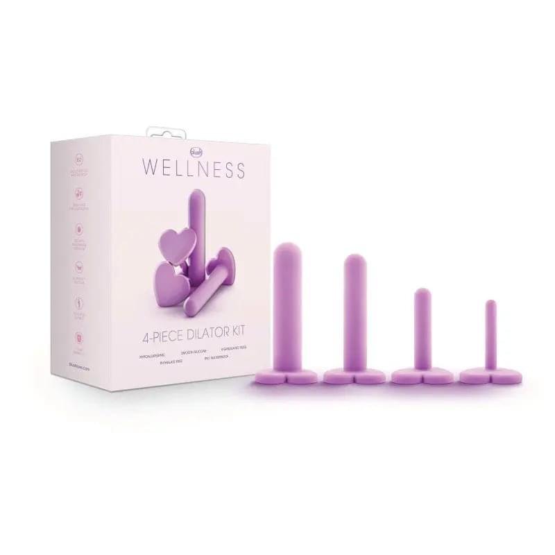 Wellness - Dilator Kit -  Vaginal Dilators - Set of 4 Sizes Blush Novelties Discreet Intimate Essentials.