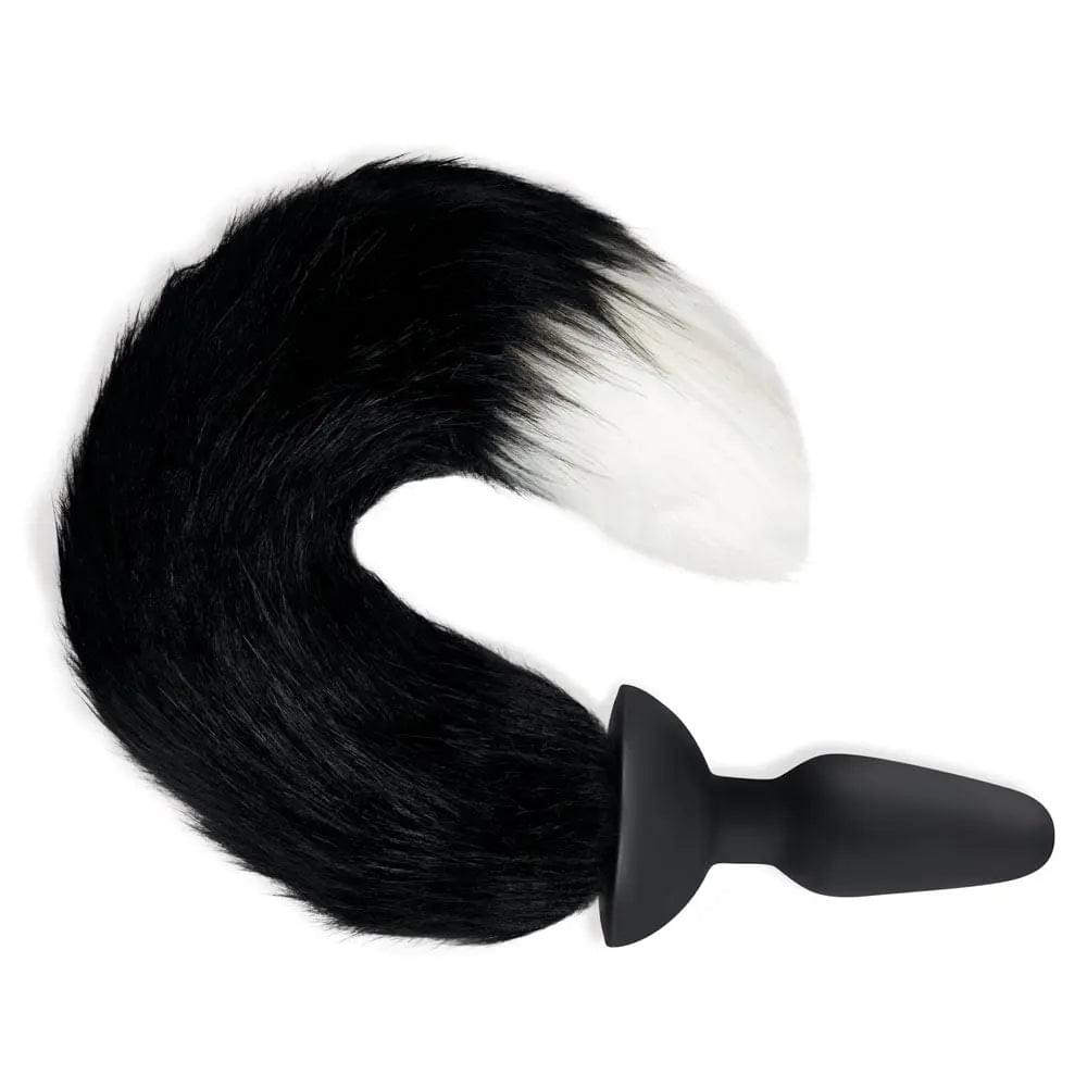 WhipSmart Furry Tales Silicone Foxtail Rechargeable Butt Plug -  9.5 cm Vibrating Butt Plug with  Fox Tail & Remote Control WhipSmart Discreet Intimate Essentials.