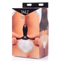 White Bunny Tail Anal Plug Tailz Discreet Intimate Essentials.