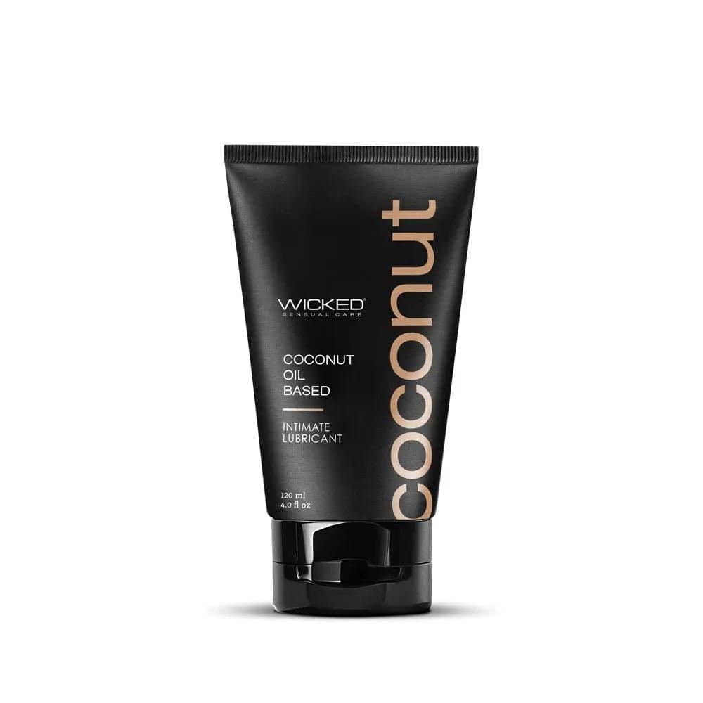 Wicked COCONUT - Coconut Oil Based Lubricant - 120 ml Tube Wicked Discreet Intimate Essentials.