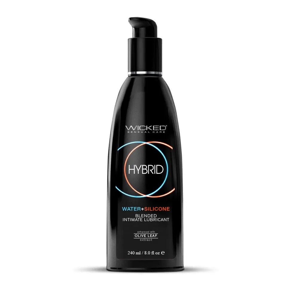 Shop affordable quality Wicked Hybrid - Water & Silicone Blended Lubricant - 240 ml Bottle - Discreet Intimate Essentials - LOTIONS & LUBES - Wicked