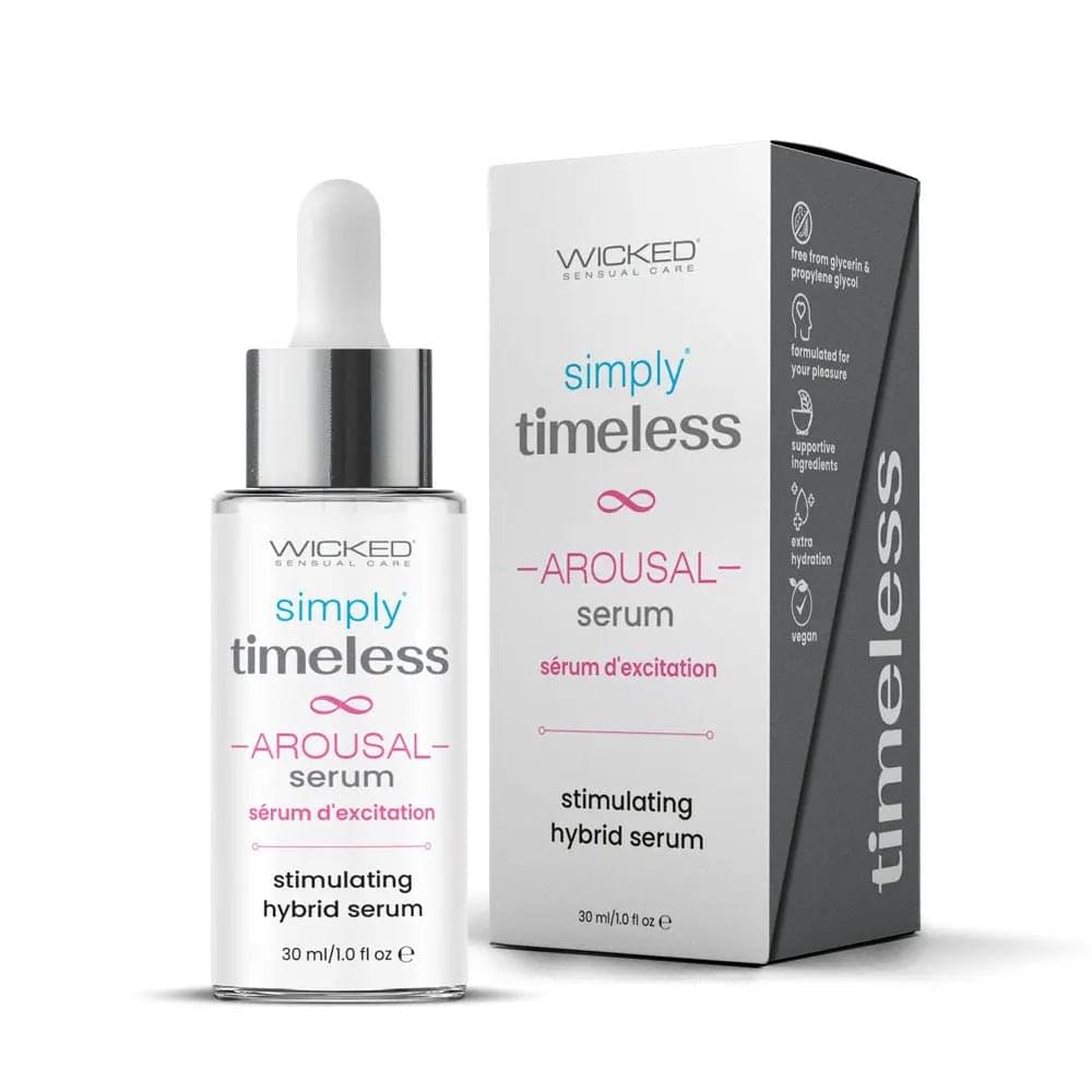 Wicked SIMPLY TIMELESS AROUSAL SERUM - Arousal Serum for Women - 30 ml Wicked Discreet Intimate Essentials.