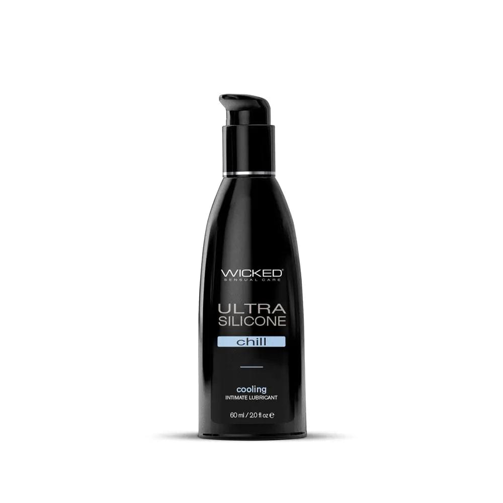 Wicked Ultra Chill - Cooling Silicone Lubricant - 60 ml (2 oz) Bottle Wicked Discreet Intimate Essentials.