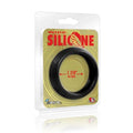 Wide Donut Black Cock Ring 48mm Si Novelties Discreet Intimate Essentials.