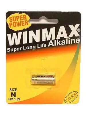 Winmax N Alkaline Battery - Alkaline Battery - N 1 Pack Wincell/Winmax Discreet Intimate Essentials.