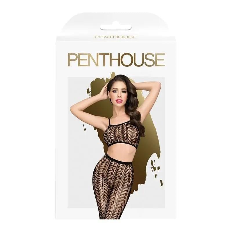 Work It Out Set Black Penthouse Discreet Intimate Essentials.