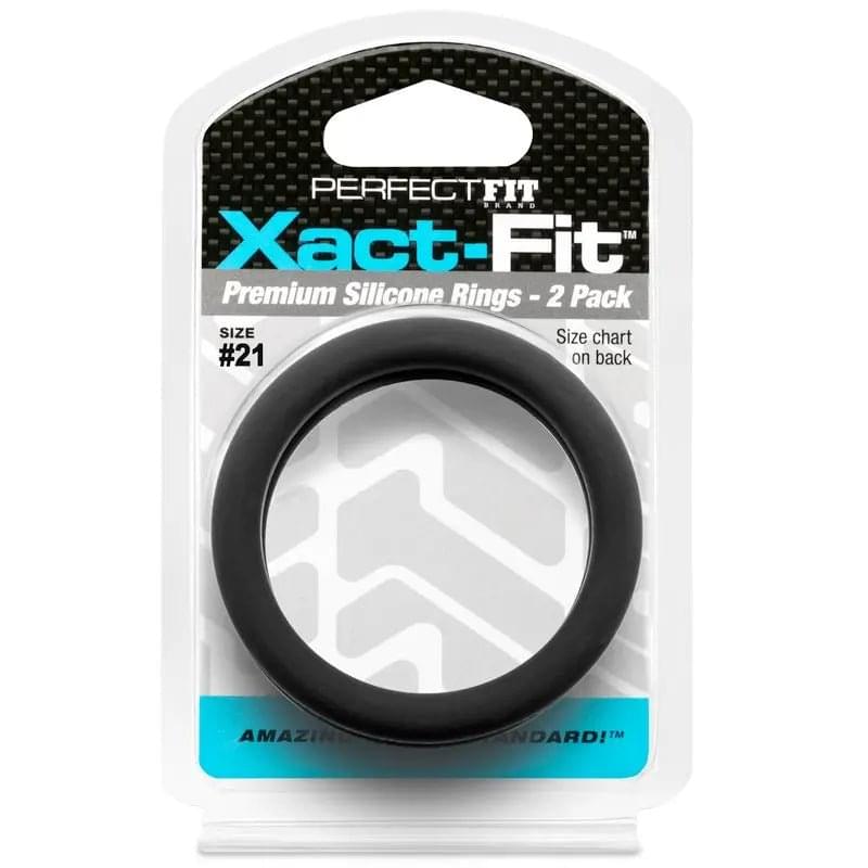 Xact-Fit #21 2.1in 2 Pk PerfectFit Discreet Intimate Essentials.