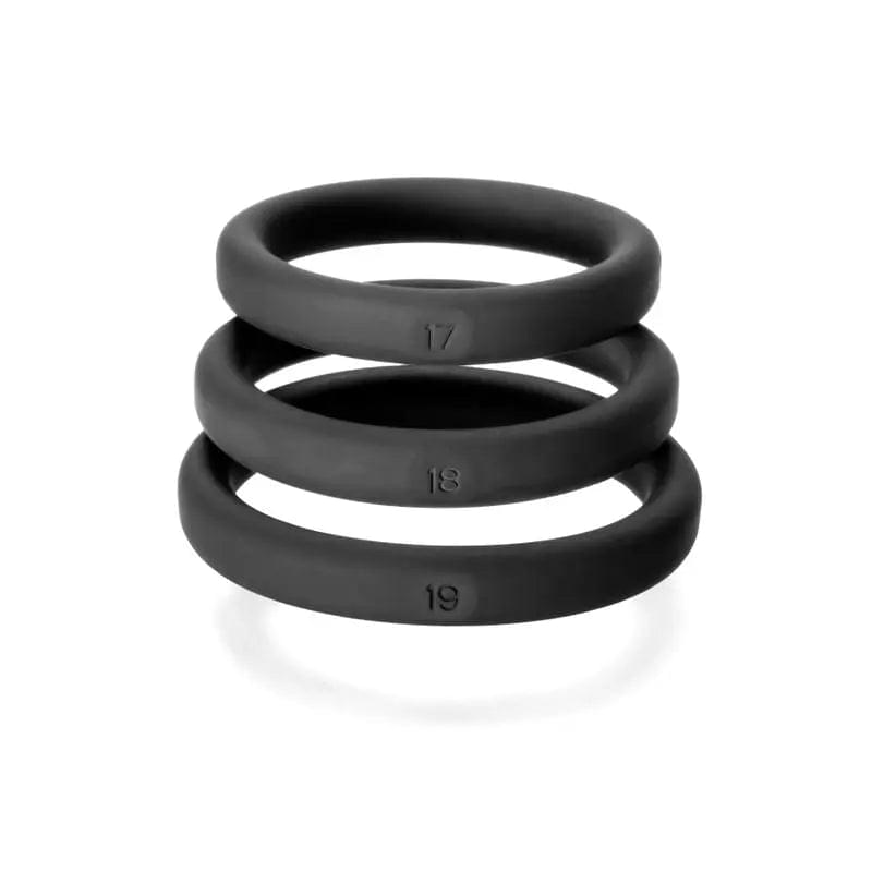 Xact-Fit Silicone Rings Large 3 Ring Kit PerfectFit Discreet Intimate Essentials.