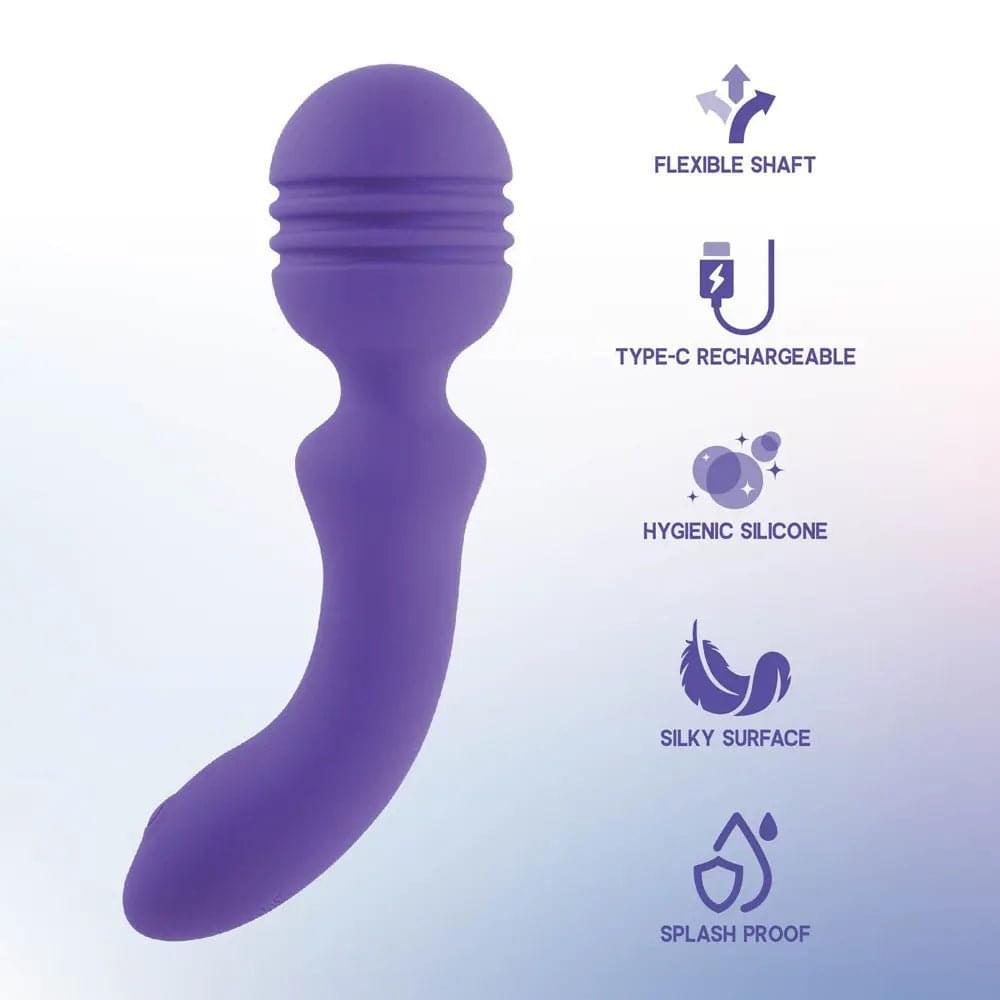Xciter -  -  16.5 cm USB Rechargeable Massage Wand Excellent Power Discreet Intimate Essentials.