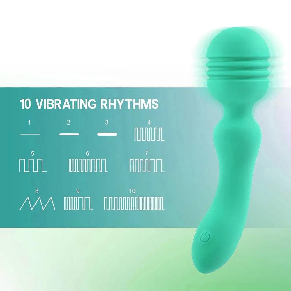 Xciter - Teal - Teal 16.5 cm USB Rechargeable Massage Wand Excellent Power Discreet Intimate Essentials.