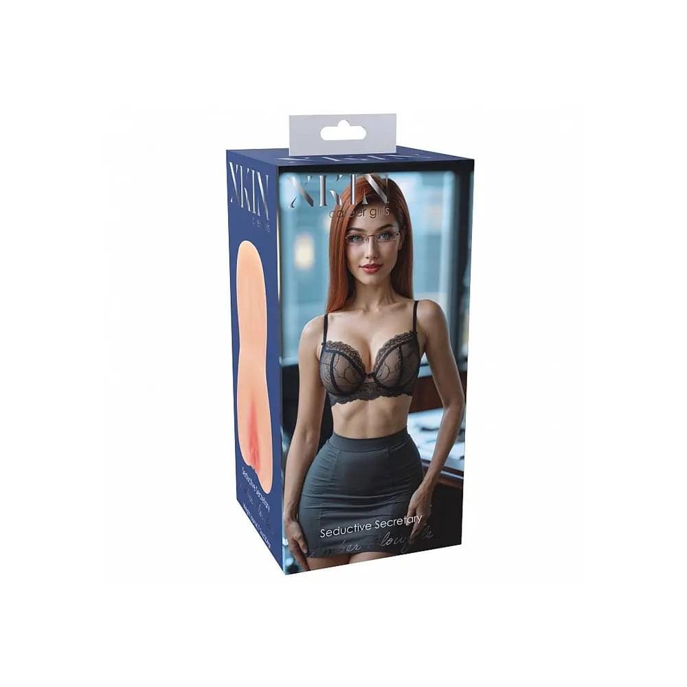 XKIN Career Girls - Amber Blowfile -  13.5 cm Vagina Stroker Shots Toys Discreet Intimate Essentials.