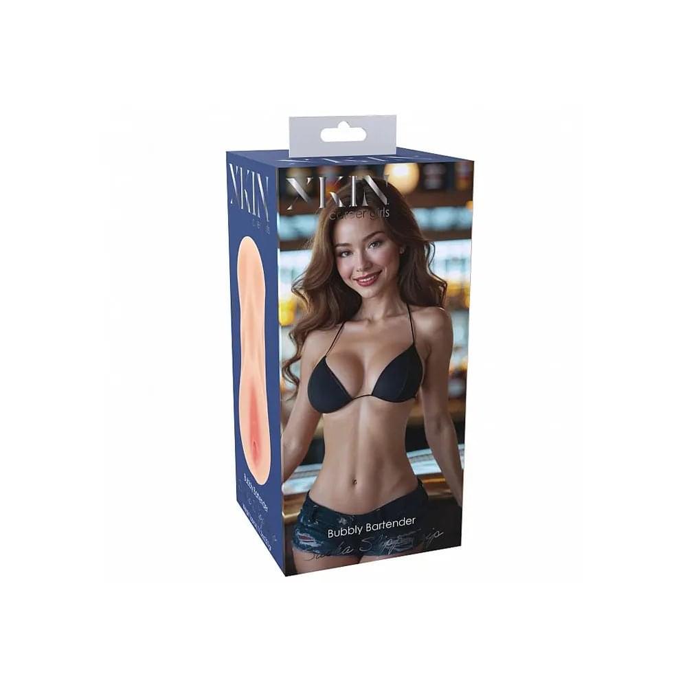 XKIN Career Girls - Sasha Slippernip -  15 cm Vagina Stroker Shots Toys Discreet Intimate Essentials.