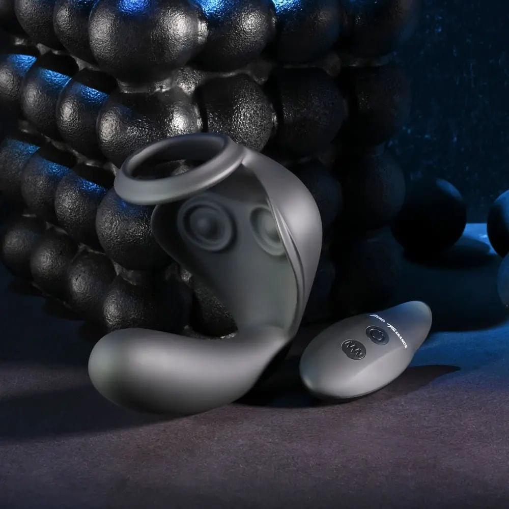 Zero Tolerance BALLIN OUT -  USB Rechargeable Prostate Massager with Cock Ring and Wireless Remote Zero Tolerance Discreet Intimate Essentials.