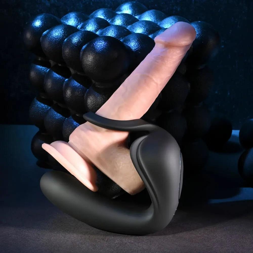 Zero Tolerance BALLIN OUT -  USB Rechargeable Prostate Massager with Cock Ring and Wireless Remote Zero Tolerance Discreet Intimate Essentials.