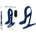Zero Tolerance BIG TIME - Navy  USB Rechargeable Vibrating Penis Sleeve with Wireless Remote Zero Tolerance Discreet Intimate Essentials.