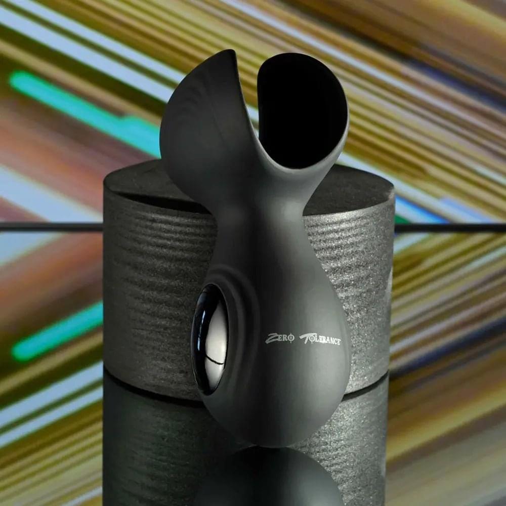 Zero Tolerance HANDY HELPER -  USB Rechargeable Vibrating Stroker Zero Tolerance Discreet Intimate Essentials.