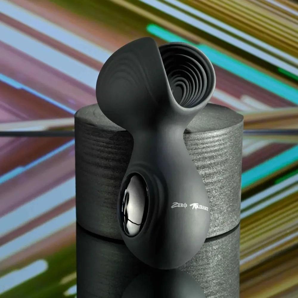 Zero Tolerance HANDY HELPER -  USB Rechargeable Vibrating Stroker Zero Tolerance Discreet Intimate Essentials.