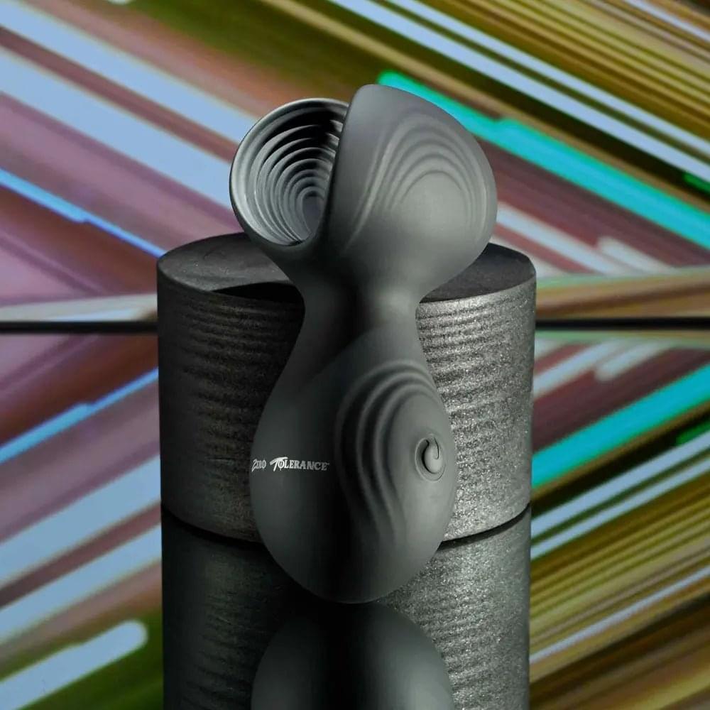 Zero Tolerance HANDY HELPER -  USB Rechargeable Vibrating Stroker Zero Tolerance Discreet Intimate Essentials.