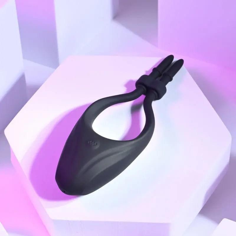 Zero Tolerance PERFECT FIT -  USB Rechargeable Vibrating Lasso Cock Ring Zero Tolerance Discreet Intimate Essentials.