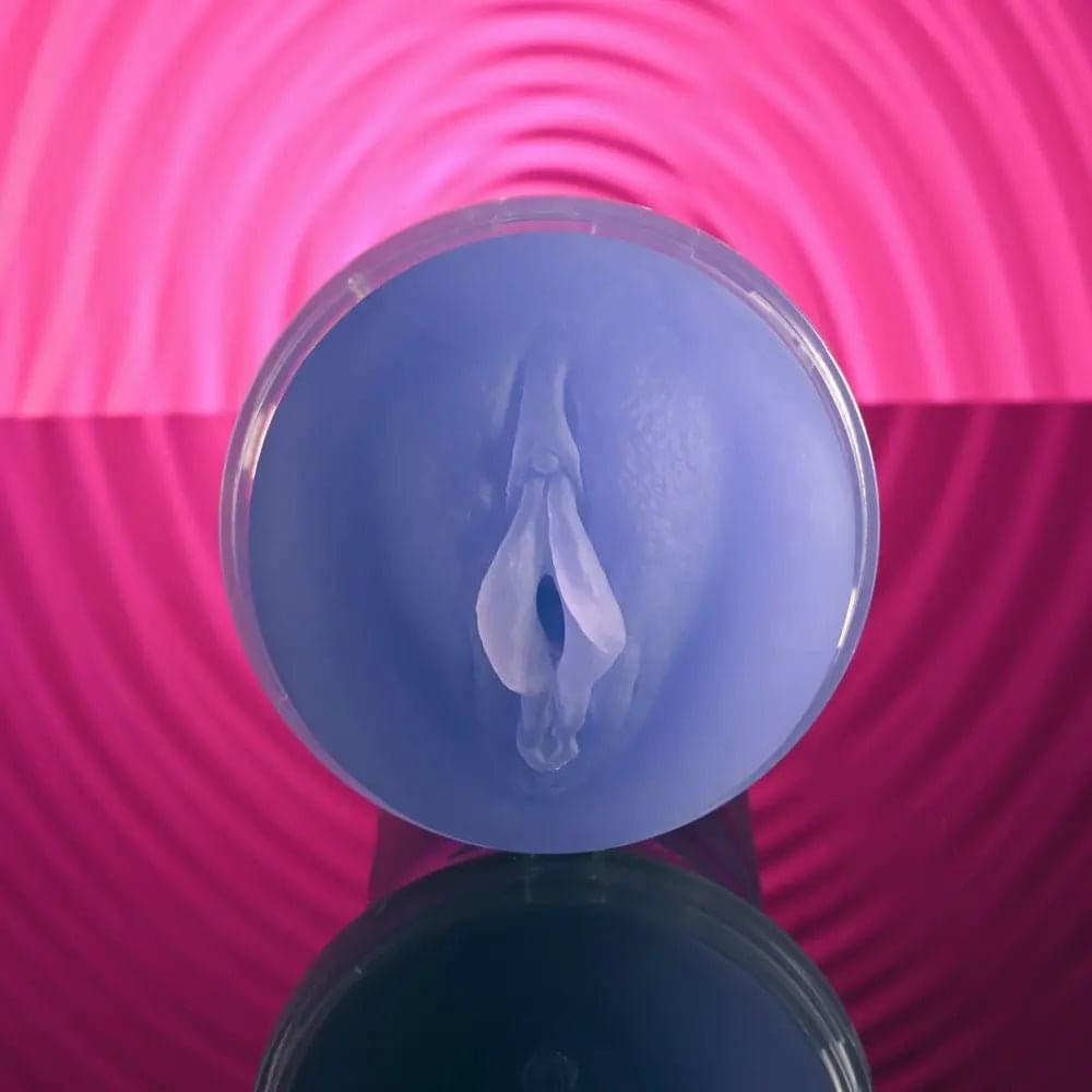 Zero Tolerance POP ON THE GLOW - Glow in Dark  Vagina Stroker Zero Tolerance Discreet Intimate Essentials.