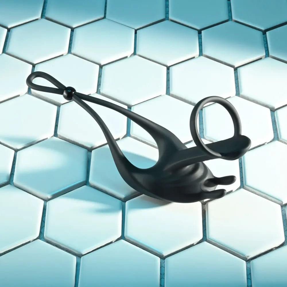 Zero Tolerance SADDLE UP -  USB Rechargeable Vibrating Cock & Ball Rings Zero Tolerance Discreet Intimate Essentials.