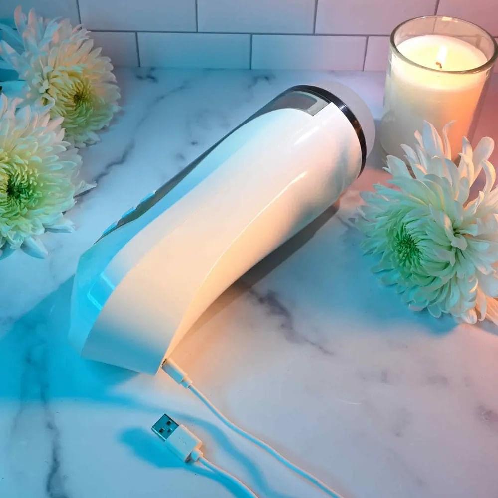 Zero Tolerance STROKING BUDDY -  USB Rechargeable Vibrating & Thrusting Stroker Zero Tolerance Discreet Intimate Essentials.