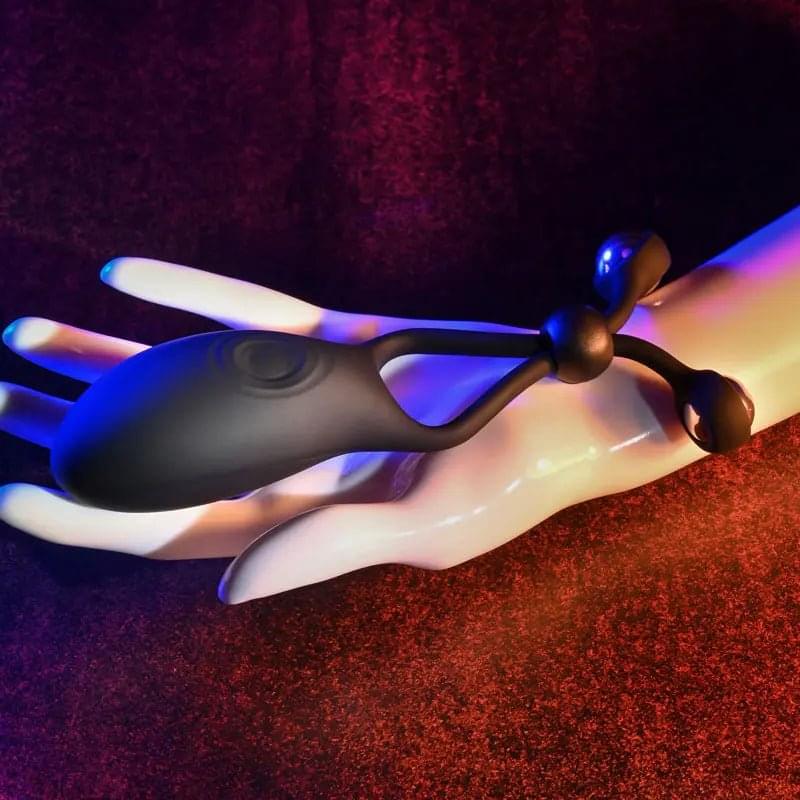 Zero Tolerance THE BIG BANG -  USB Rechargeable Vibrating Lasso Cock Ring Zero Tolerance Discreet Intimate Essentials.