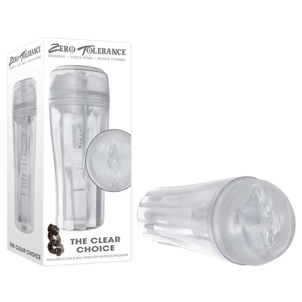 Zero Tolerance THE  CHOICE -  21 cm Vagina Stroker Zero Tolerance Discreet Intimate Essentials.