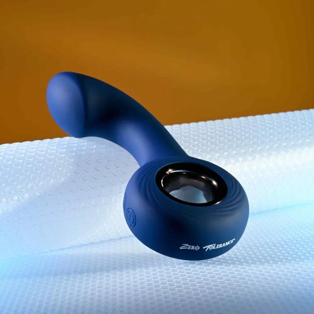Zero Tolerance THE REACH -  13.8 cm USB Rechargeable Vibrating Anal Plug Zero Tolerance Discreet Intimate Essentials.