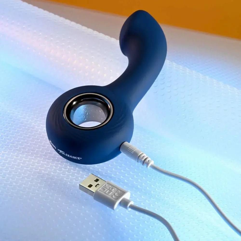 Zero Tolerance THE REACH -  13.8 cm USB Rechargeable Vibrating Anal Plug Zero Tolerance Discreet Intimate Essentials.
