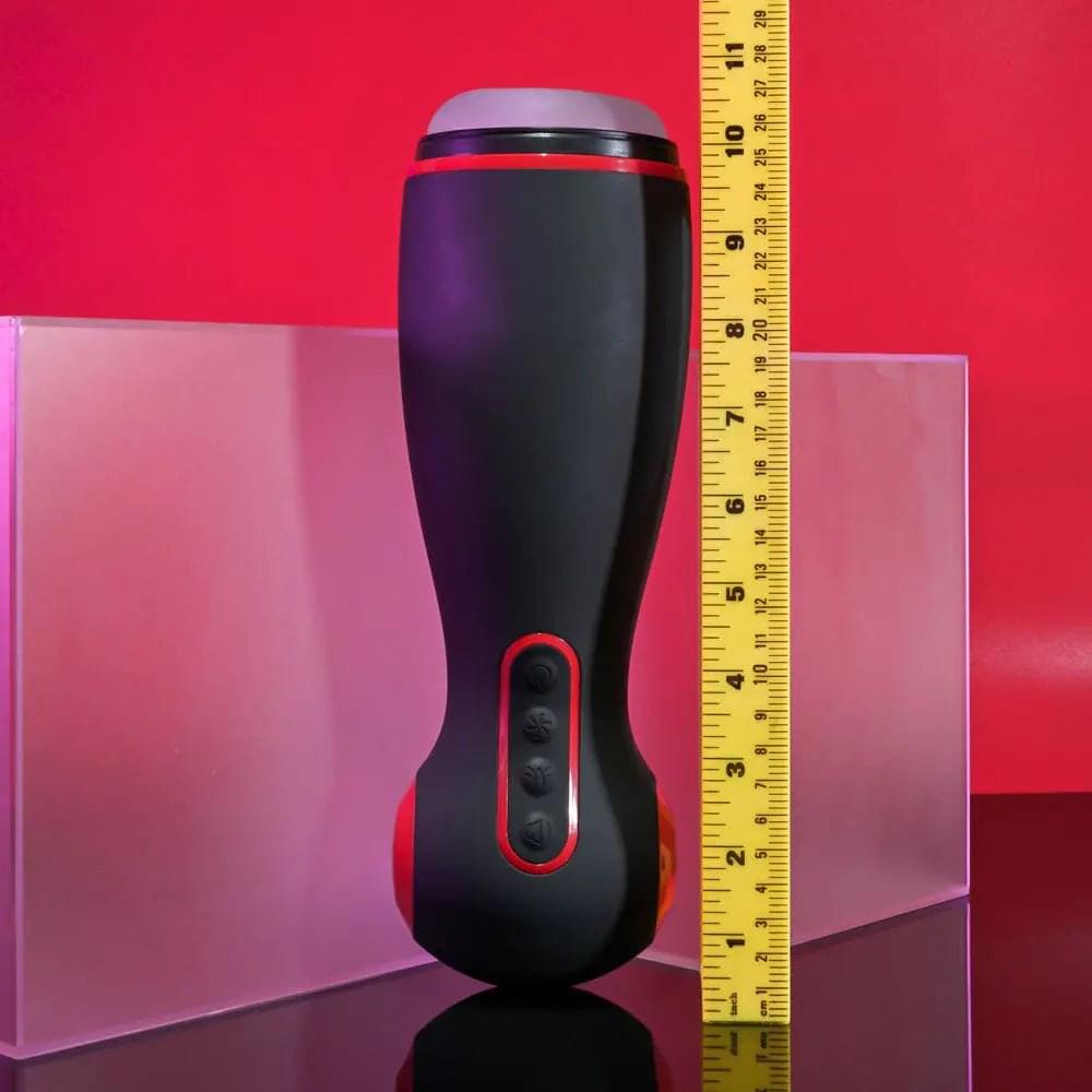 Zero Tolerance TIGHT SQUEEZE - USB Rechargeable Vibrating, Squeezing & Talking Stroker Zero Tolerance Discreet Intimate Essentials.
