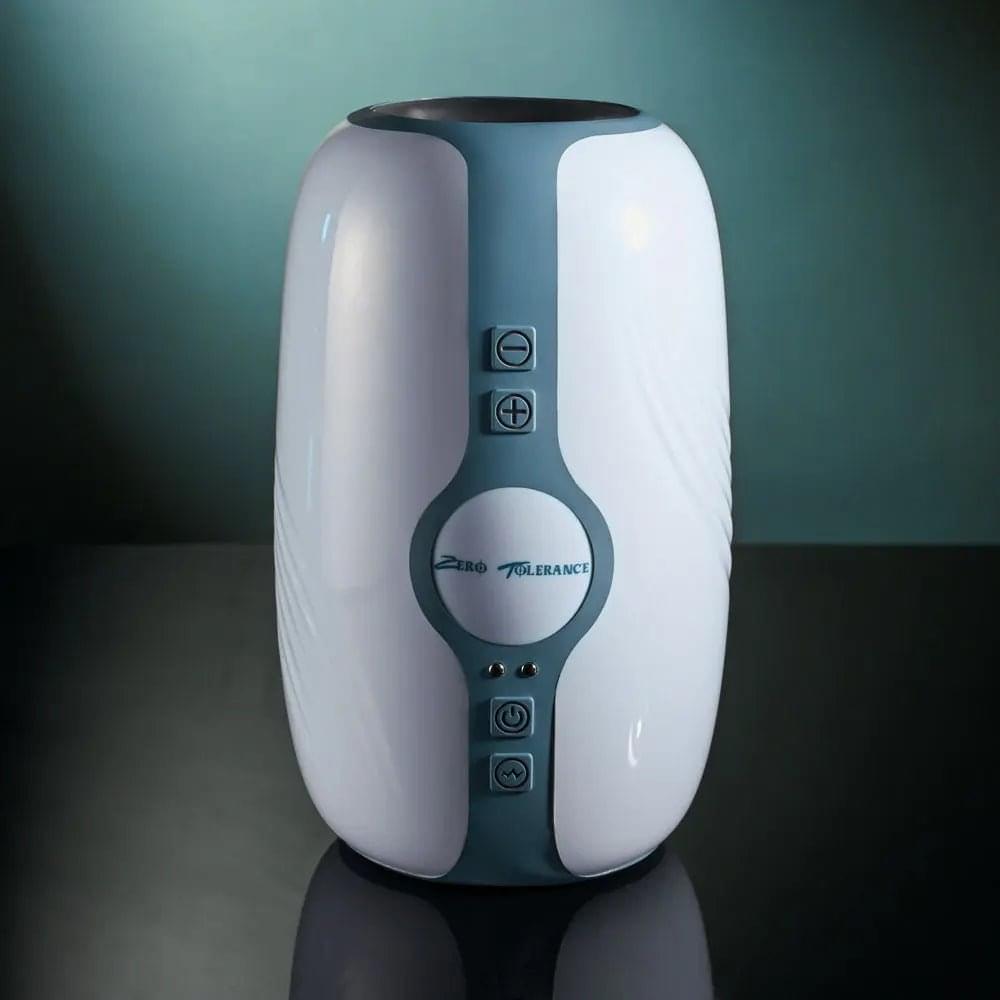 Zero Tolerance TOUCHDOWN -  15 cm USB Rechargeable Vibrating & Tightening Stroker Zero Tolerance Discreet Intimate Essentials.