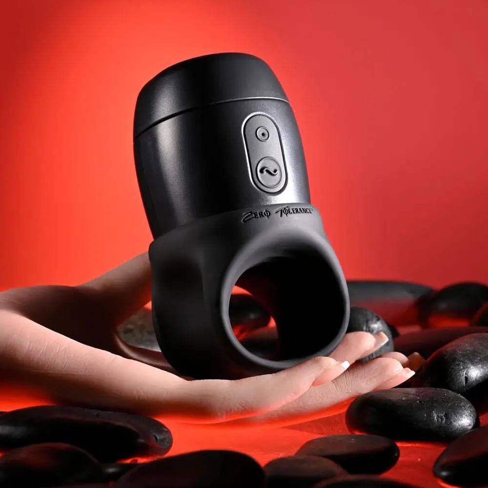 Zero Tolerance WET IT BE -  USB Rechargeable Vibrating and Self Lubricating Stroker Zero Tolerance Discreet Intimate Essentials.