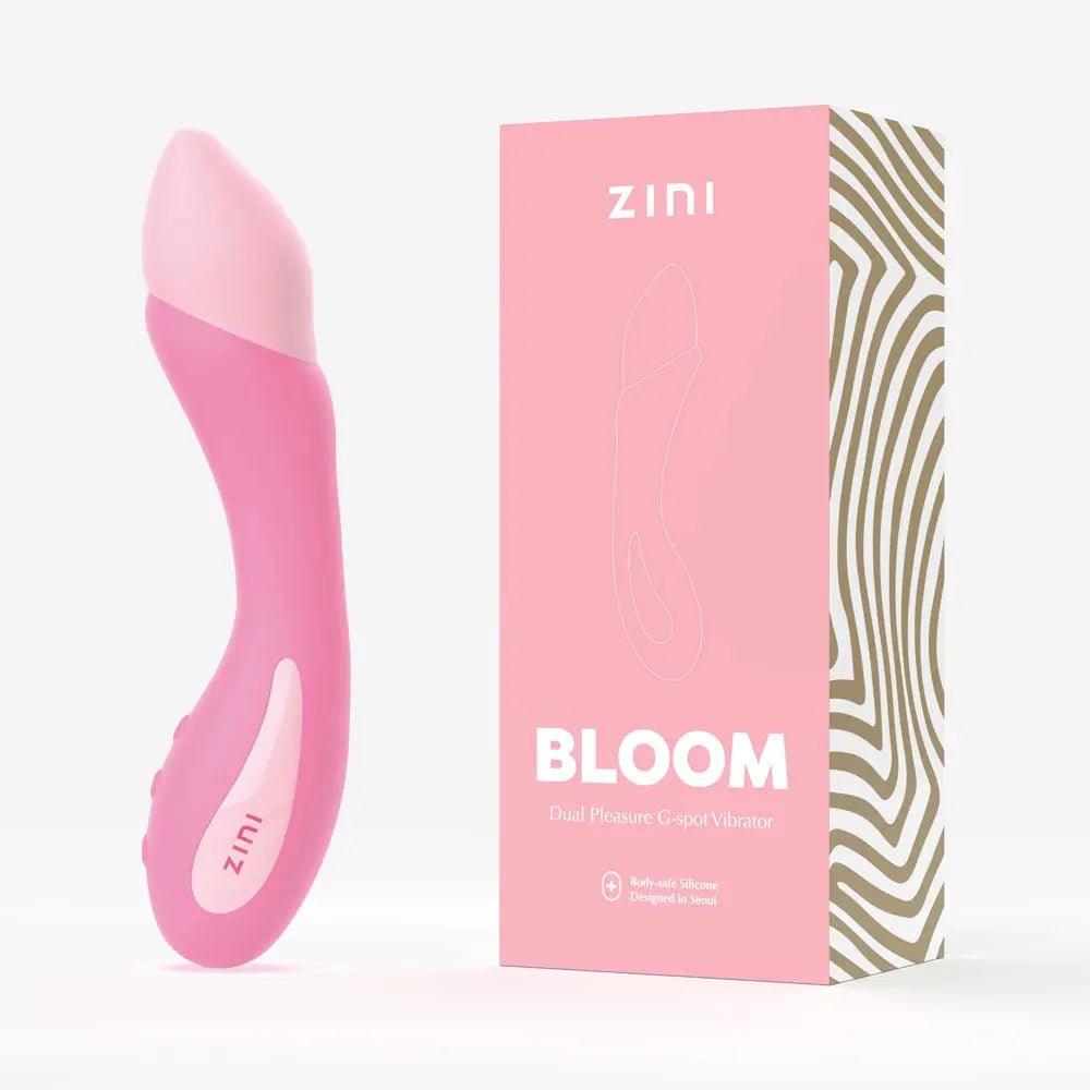Zini Bloom - Cherry Blossom 18.2 cm USB Rechargeable Vibrator Zini Discreet Intimate Essentials.