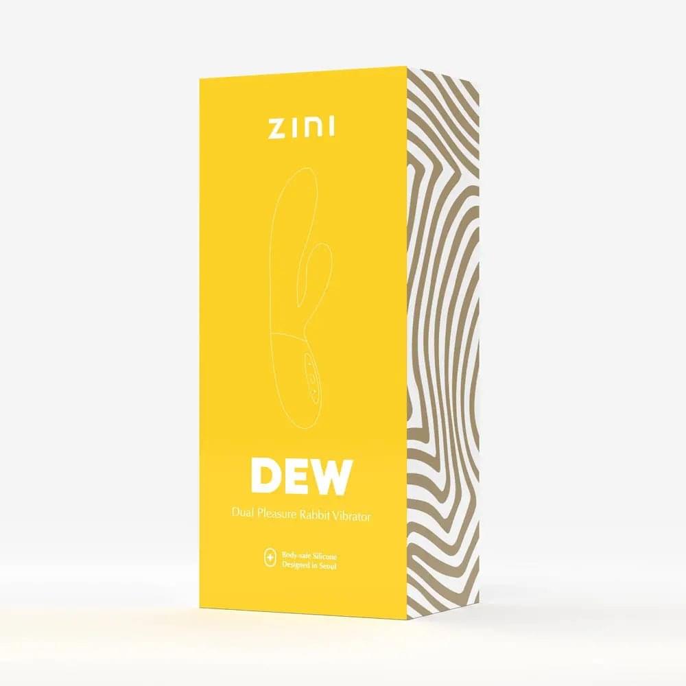 Zini Dew -  Hydrangea 20 cm USB Rechargeable Rabbit Vibrator Zini Discreet Intimate Essentials.