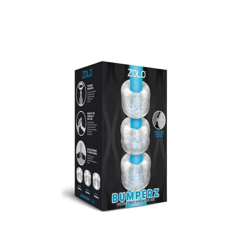 Zolo Bumperz 3 Pc ZOLO Discreet Intimate Essentials.