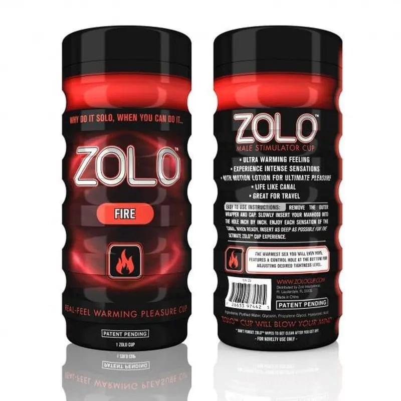 Zolo Fire Cup ZOLO Discreet Intimate Essentials.