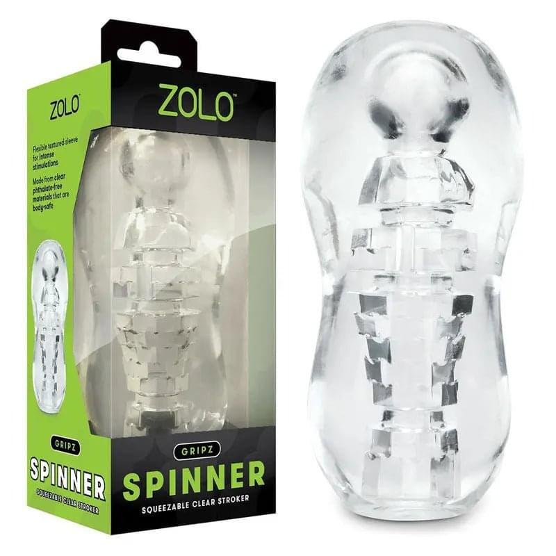 Zolo Gripz - Spinner -  Stroker Sleeve Zolo Discreet Intimate Essentials.