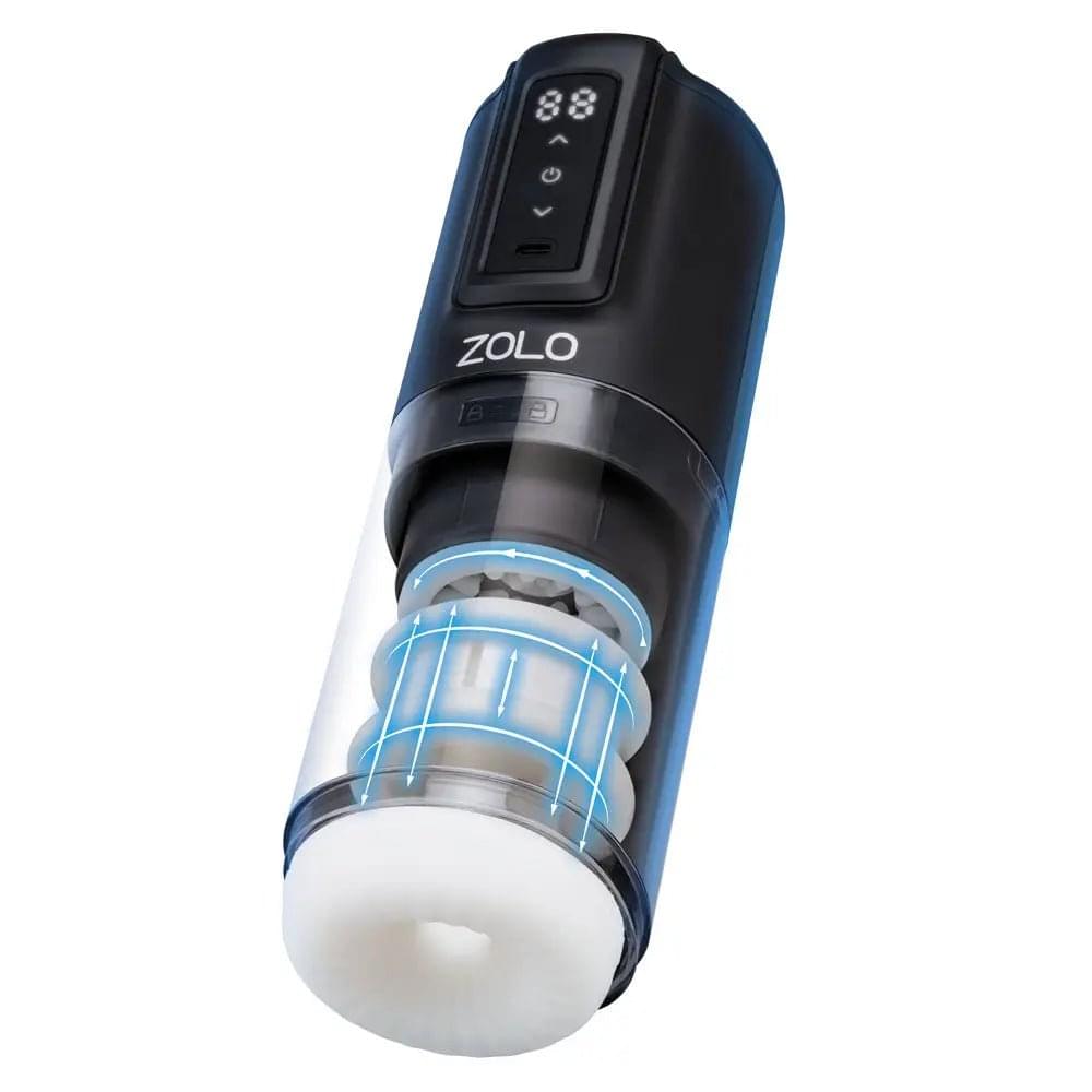 Zolo HAWK TUAH Ultimate BJ Stroker - USB Rechargeable Thrusting & Rotating Auto Stroker Zolo Discreet Intimate Essentials.