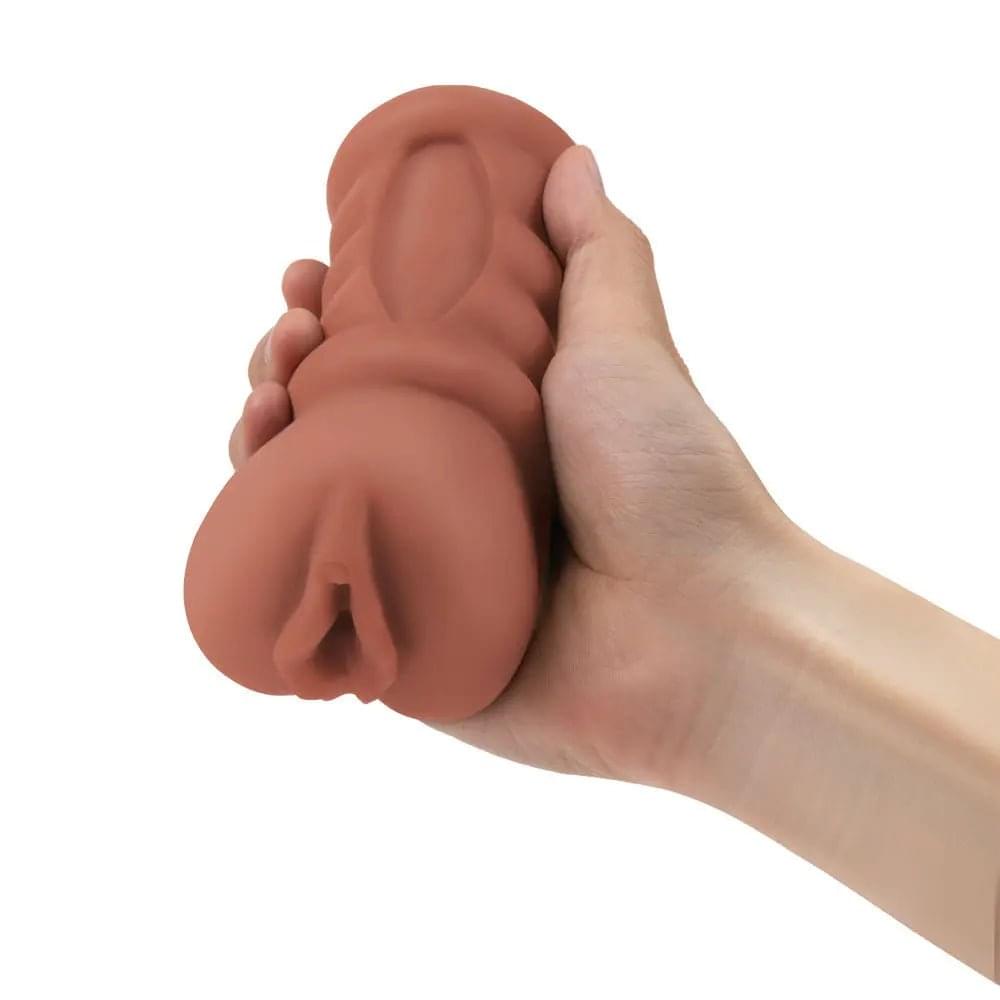 Zolo Stroke Off Latina Pussy Stroker - Tan Vagina Stroker Zolo Discreet Intimate Essentials.