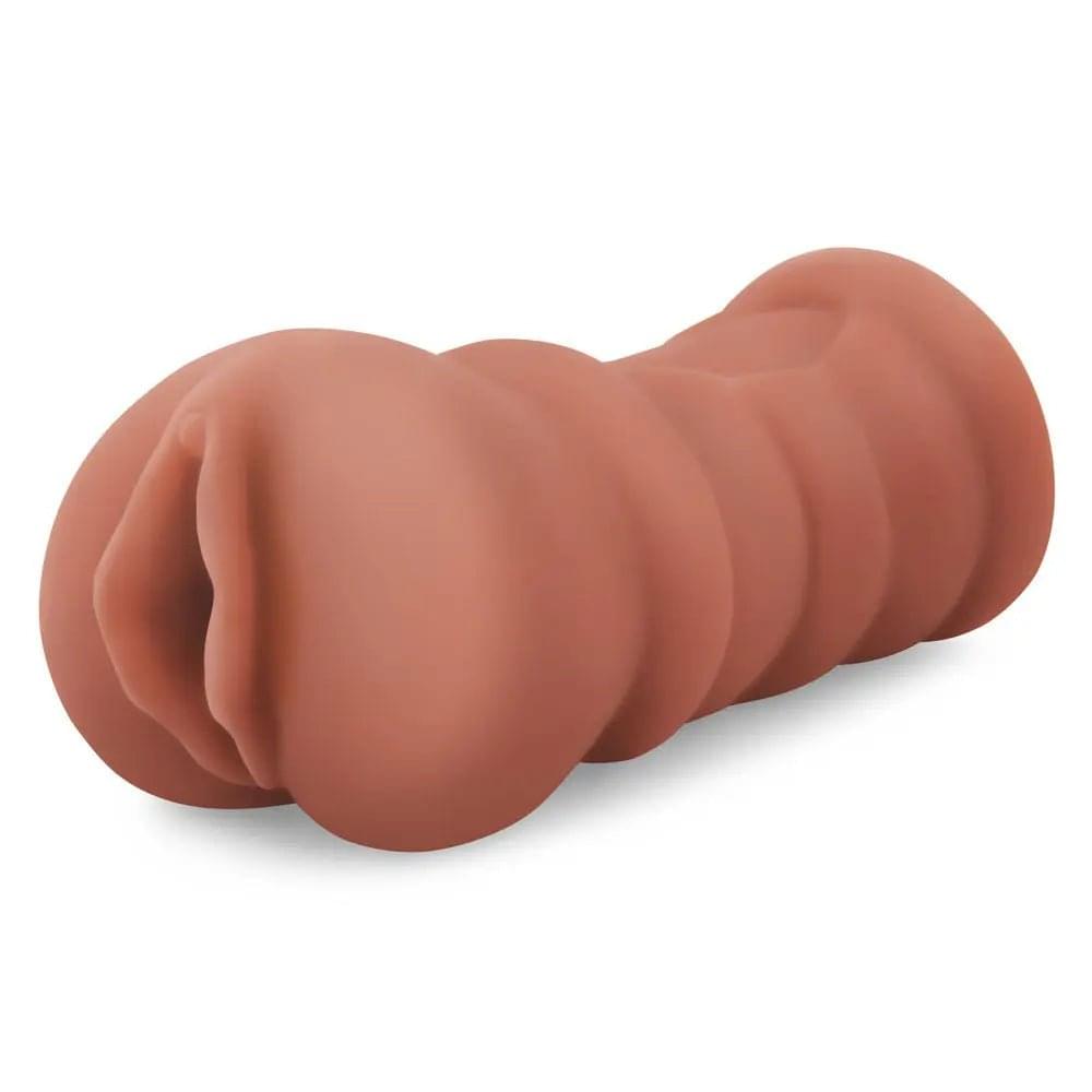Zolo Stroke Off Latina Pussy Stroker - Tan Vagina Stroker Zolo Discreet Intimate Essentials.