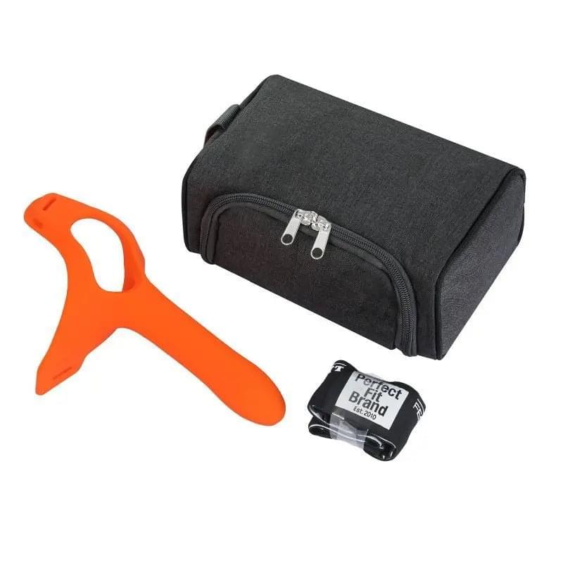 Zoro Strap-On 5.5in Orange PerfectFit Discreet Intimate Essentials.